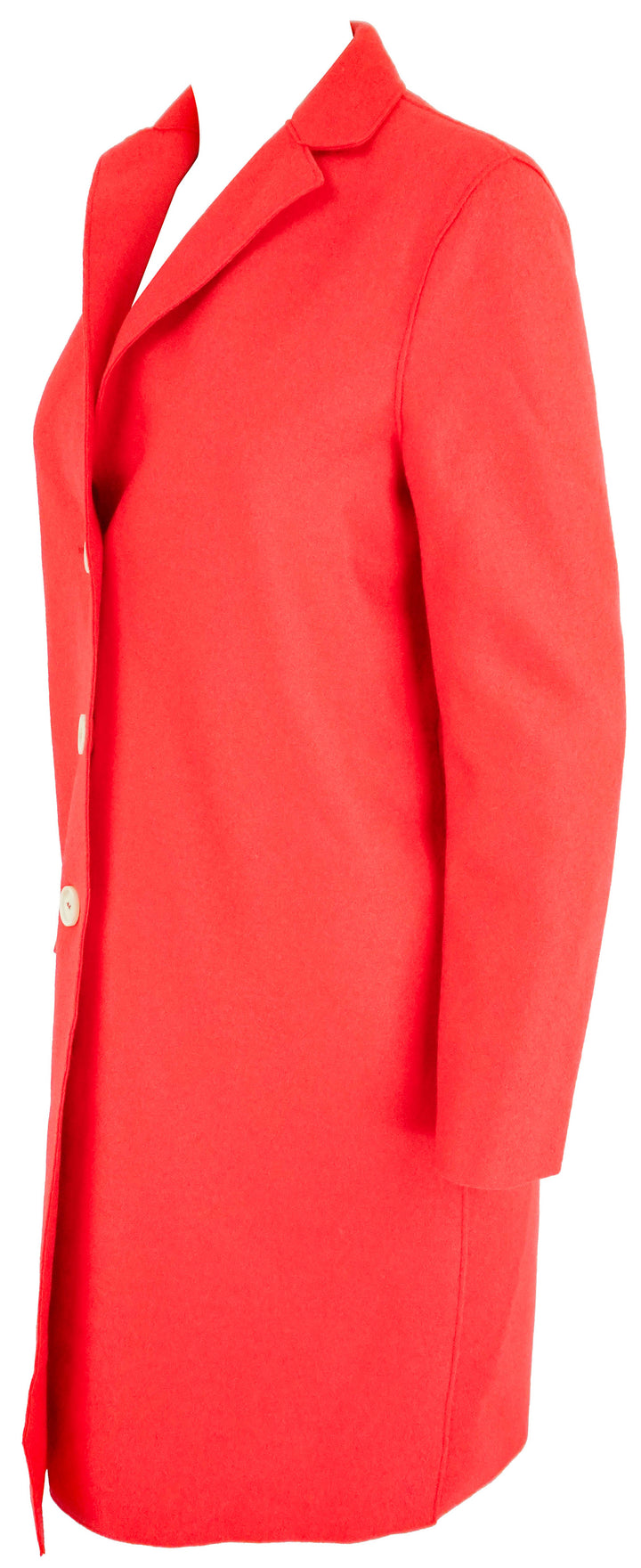 Harris Wharf London Coat in Raspberry - Discounts on Harris Wharf London at UAL