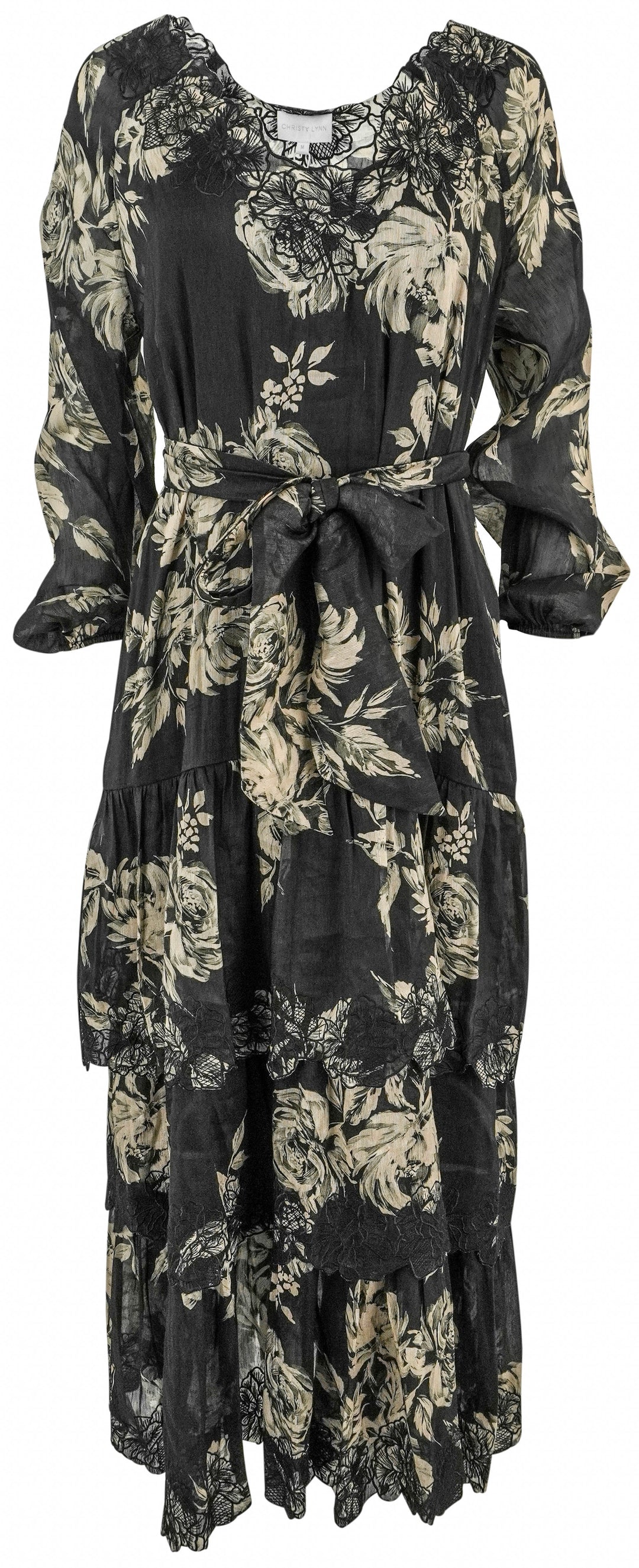 Christy Lynn Anastasia Dress in Black Rose - Discounts on Christy Lynn at UAL