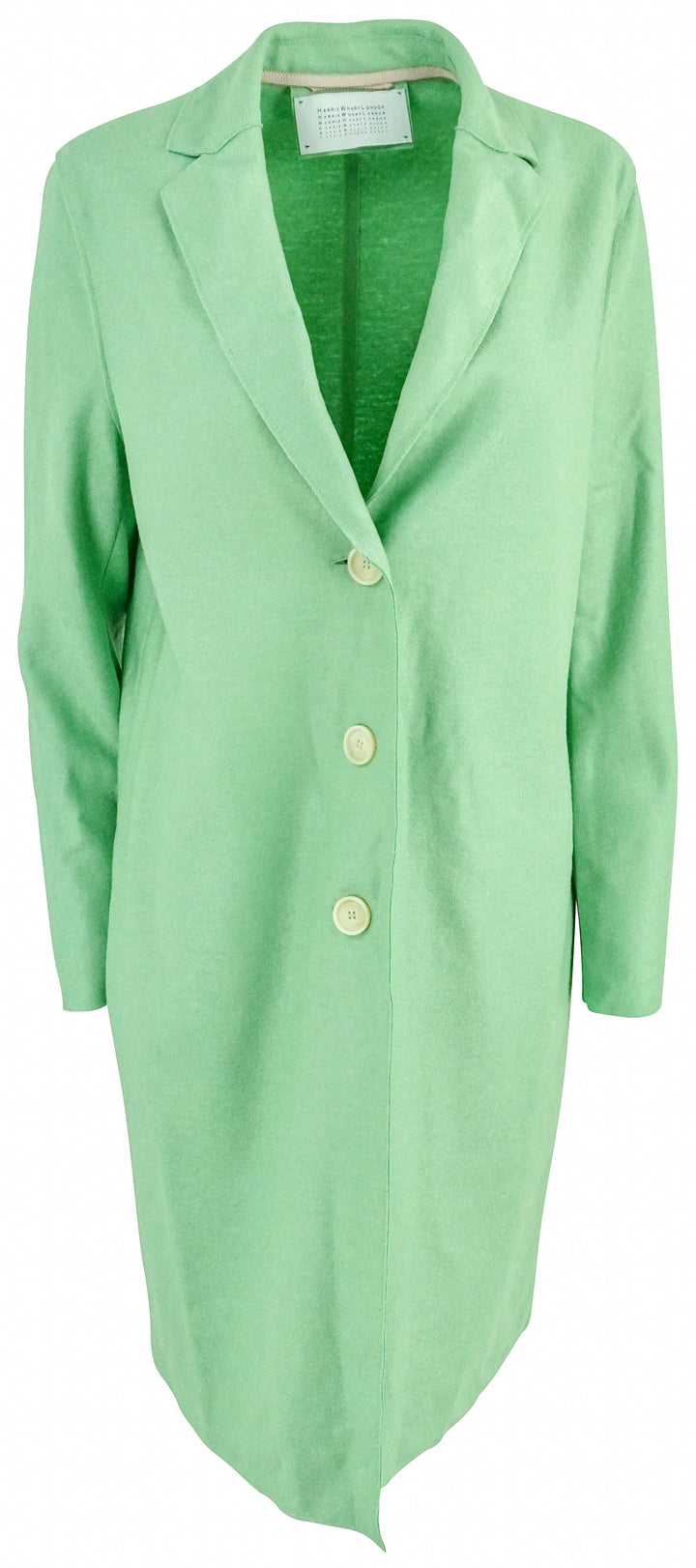 Harris Wharf London Coat in Mint Green - Discounts on Harris Wharf London at UAL