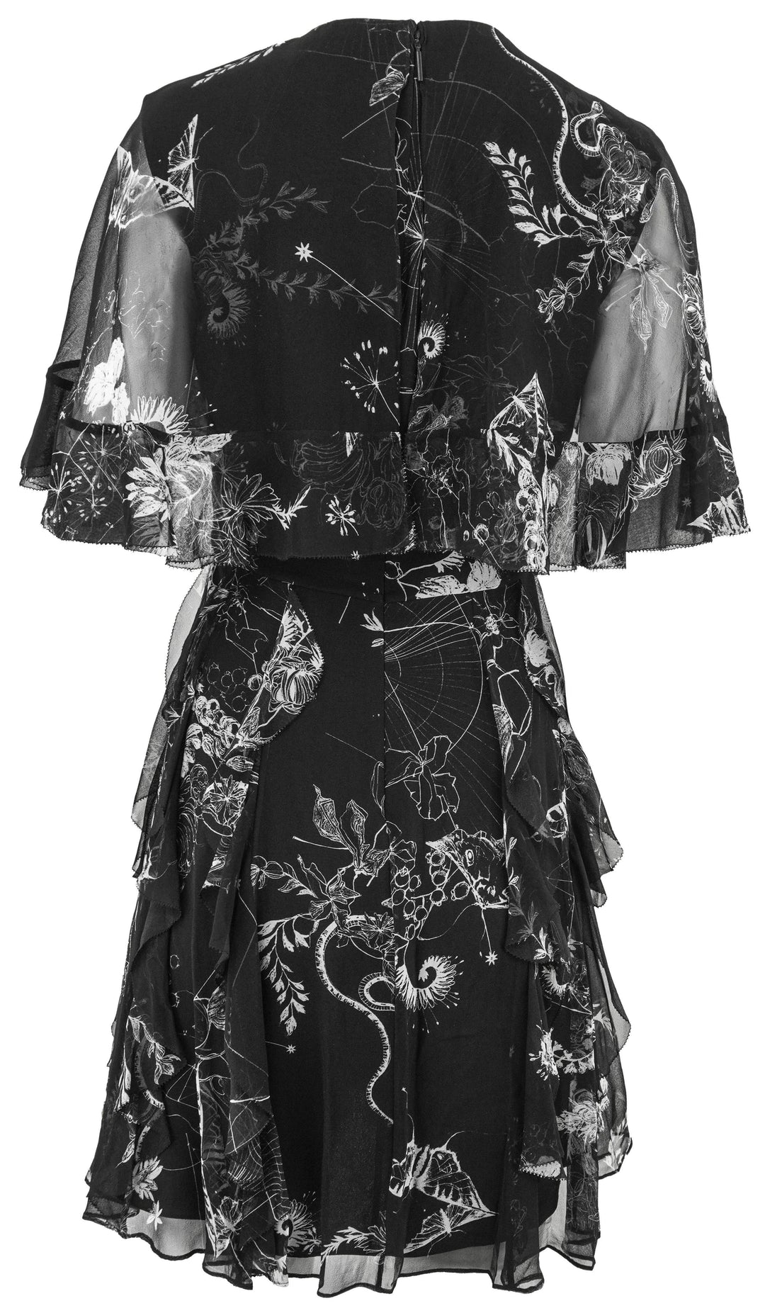 Jason Wu Collection Silk Chiffon Dress in Black - Discounts on Jason Wu at UAL