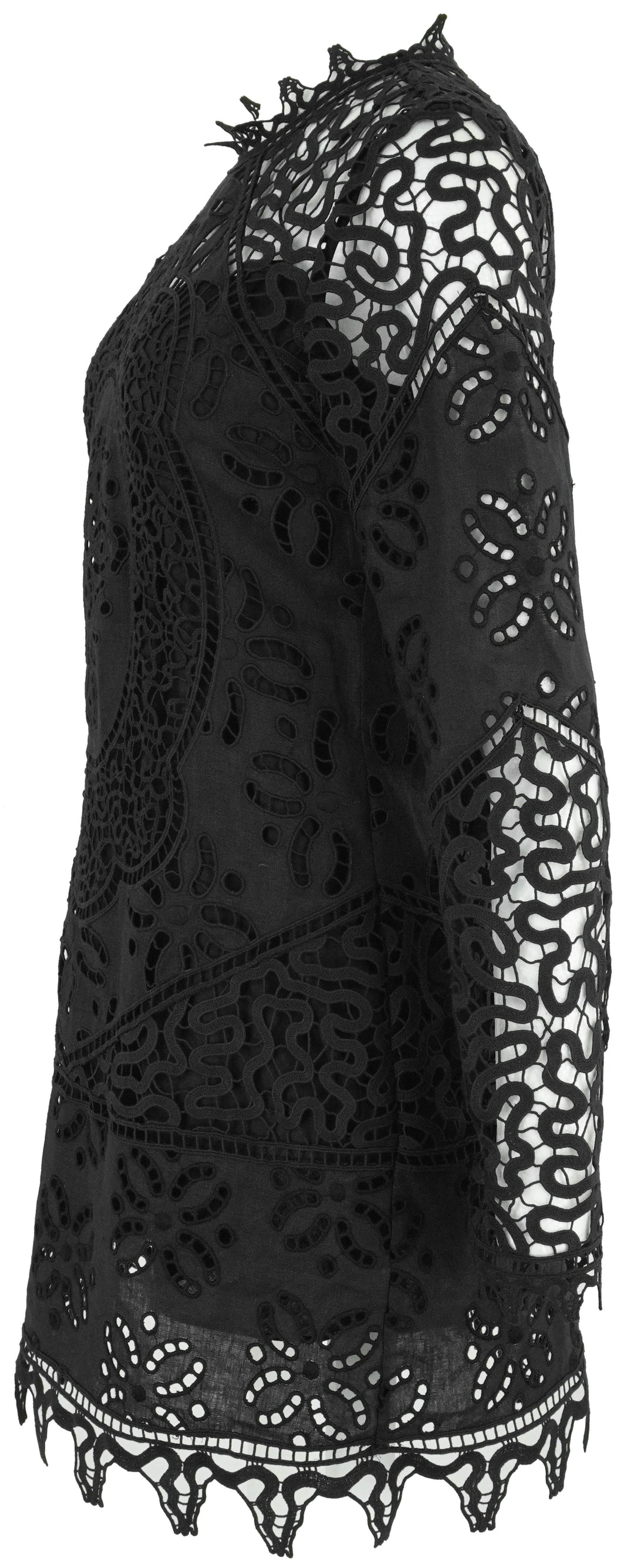 Ulla Johnson Eyelet Dress in Black - Discounts on Ulla Johnson at UAL