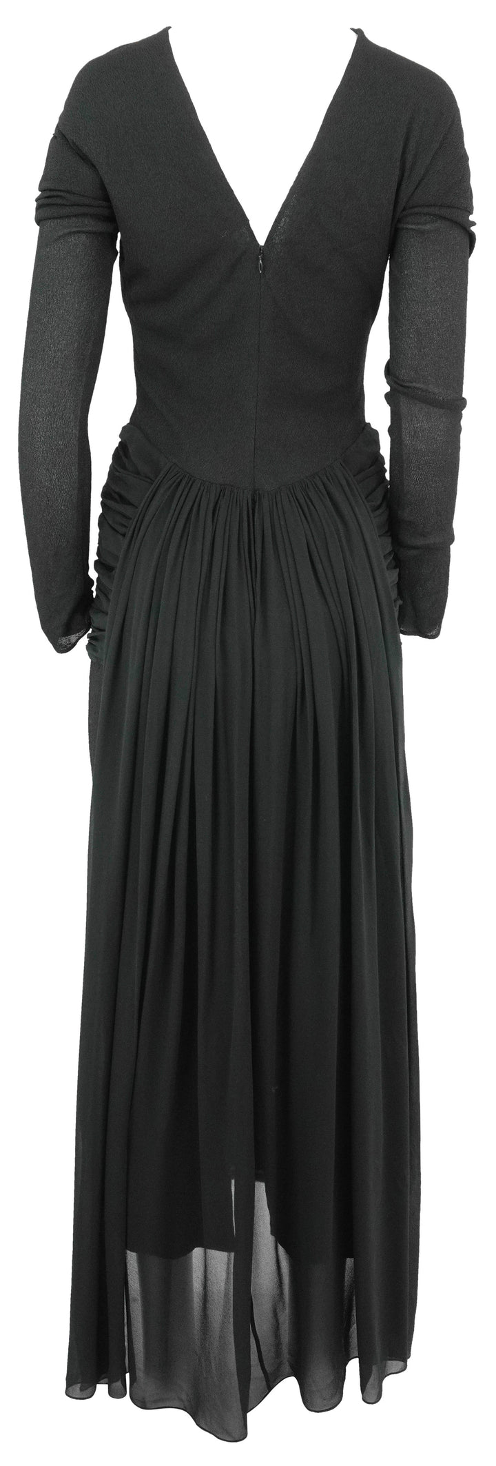 Givenchy Long Sleeve Dress in Black - Discounts on Givenchy at UAL
