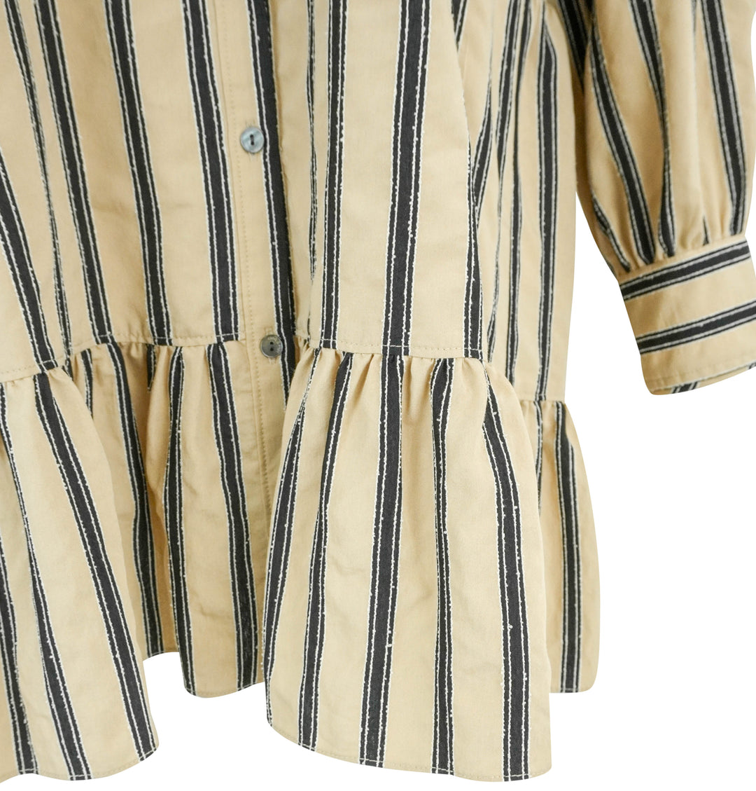 Cinq À Sept Ariette Dress in Khaki - Discounts on Cinq à Sept at UAL