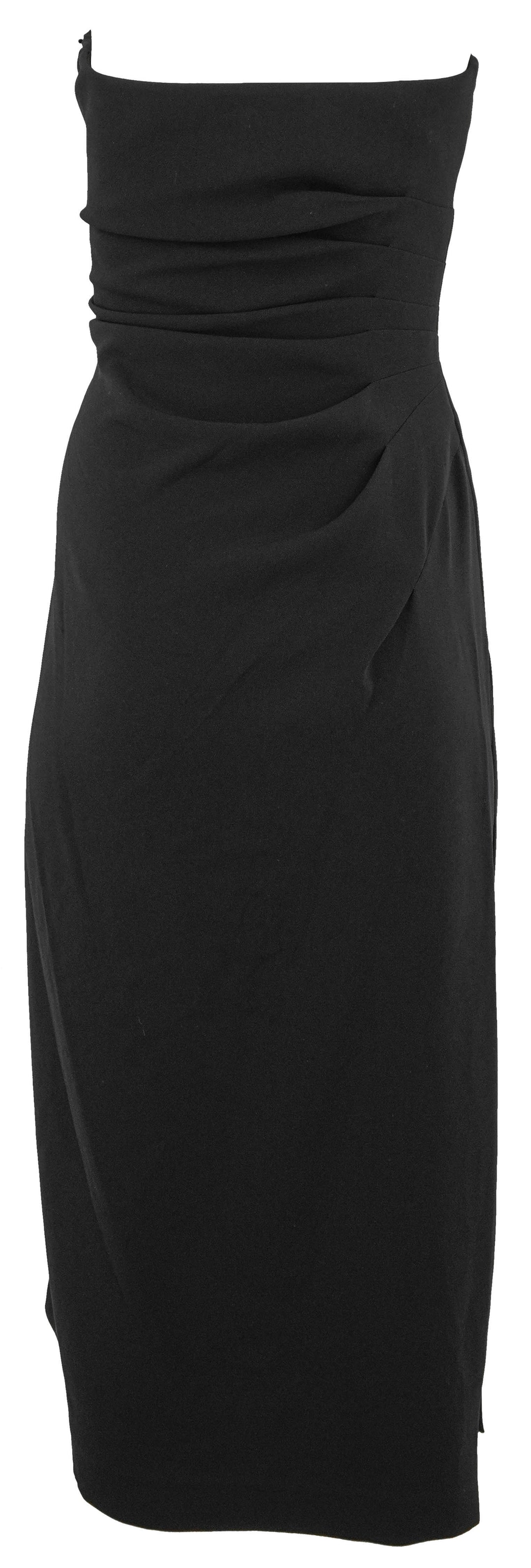 Proenza Schouler Shira Strapless Dress in Black - Discounts on Proenza Schouler at UAL