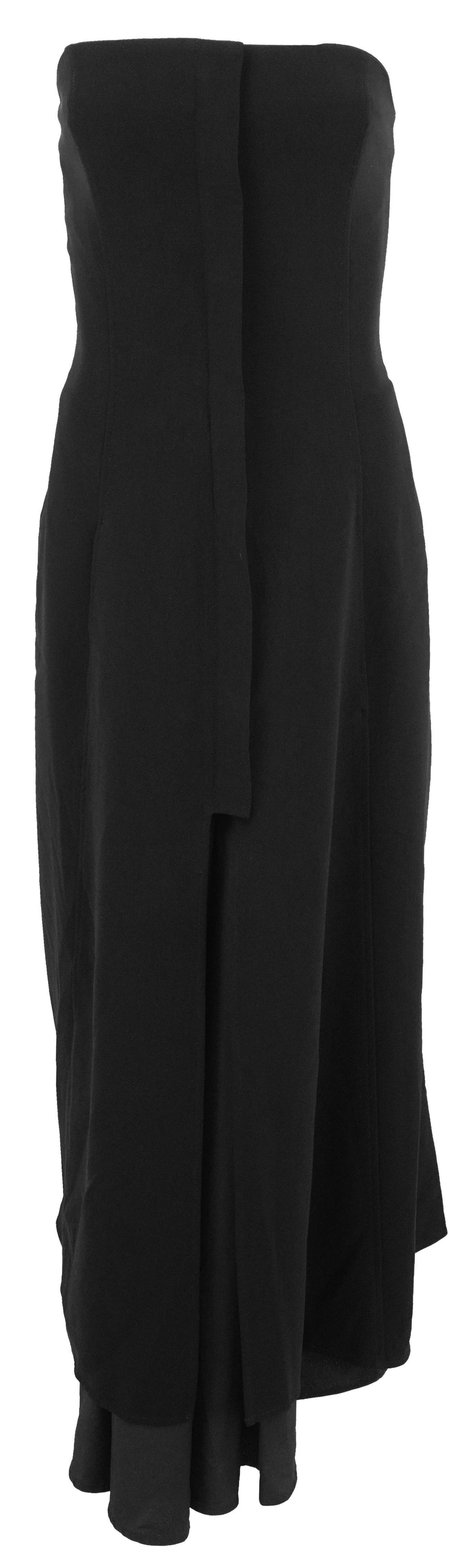 Proenza Schouler Danielle Strapless Dress in Black - Discounts on Proenza Schouler at UAL