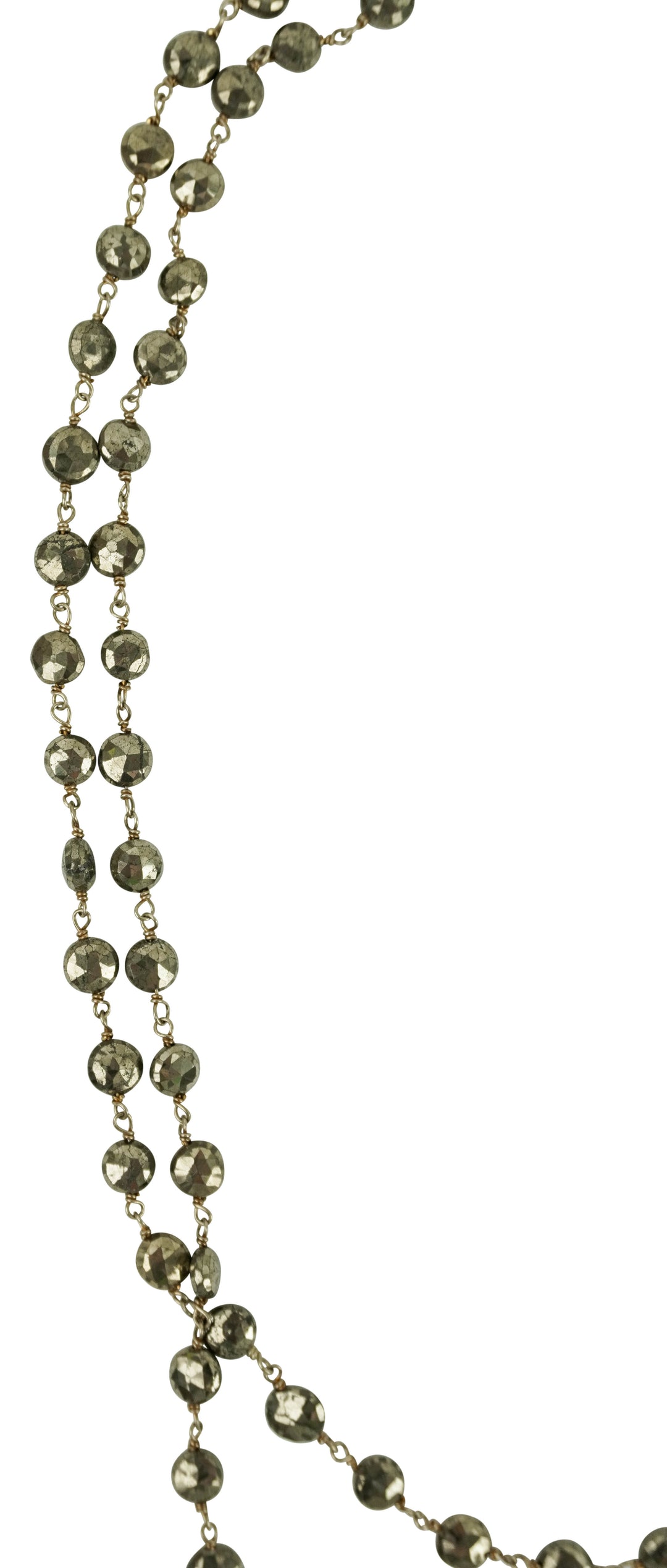 Ela Rae Diana Coin Necklace in Pyrite - Discounts on Ela Rae at UAL