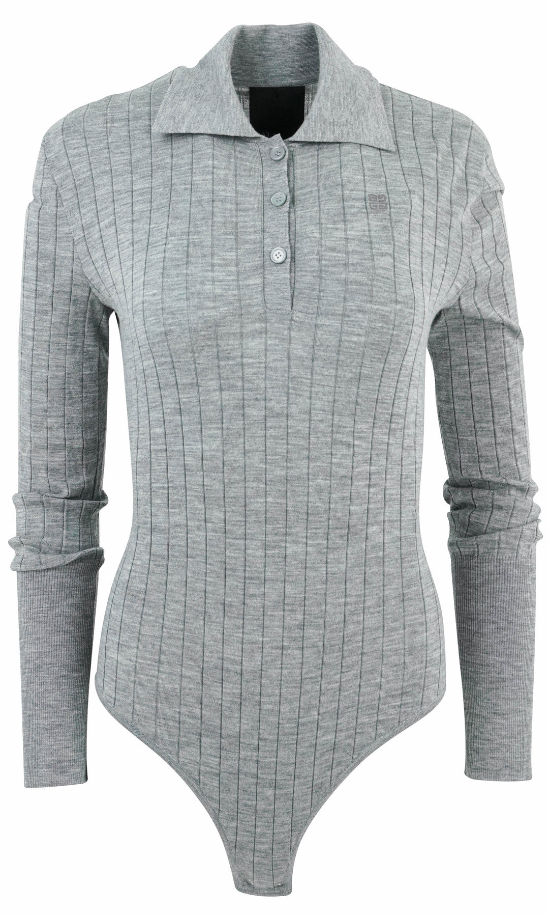 Givenchy Knit Bodysuit in Grey - Discounts on Givenchy at UAL