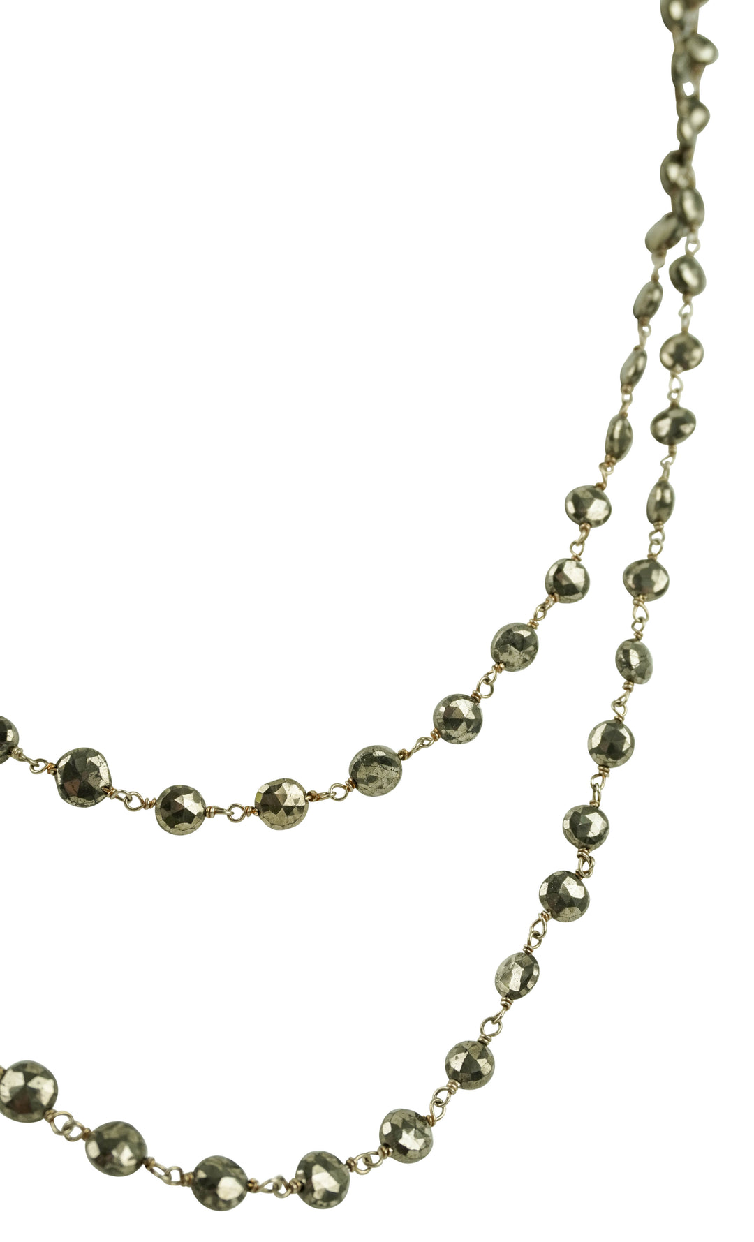 Ela Rae Diana Coin Necklace in Pyrite - Discounts on Ela Rae at UAL