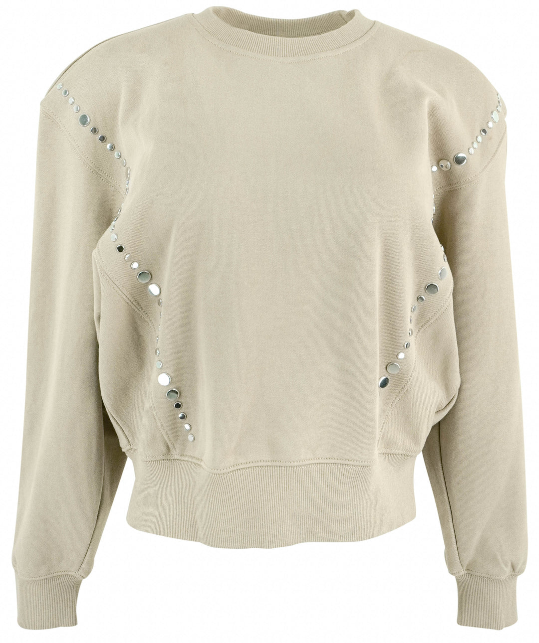 3.1 Phillip Lim Studded Sweatshirt in Tan - Discounts on Phillip Lim at UAL