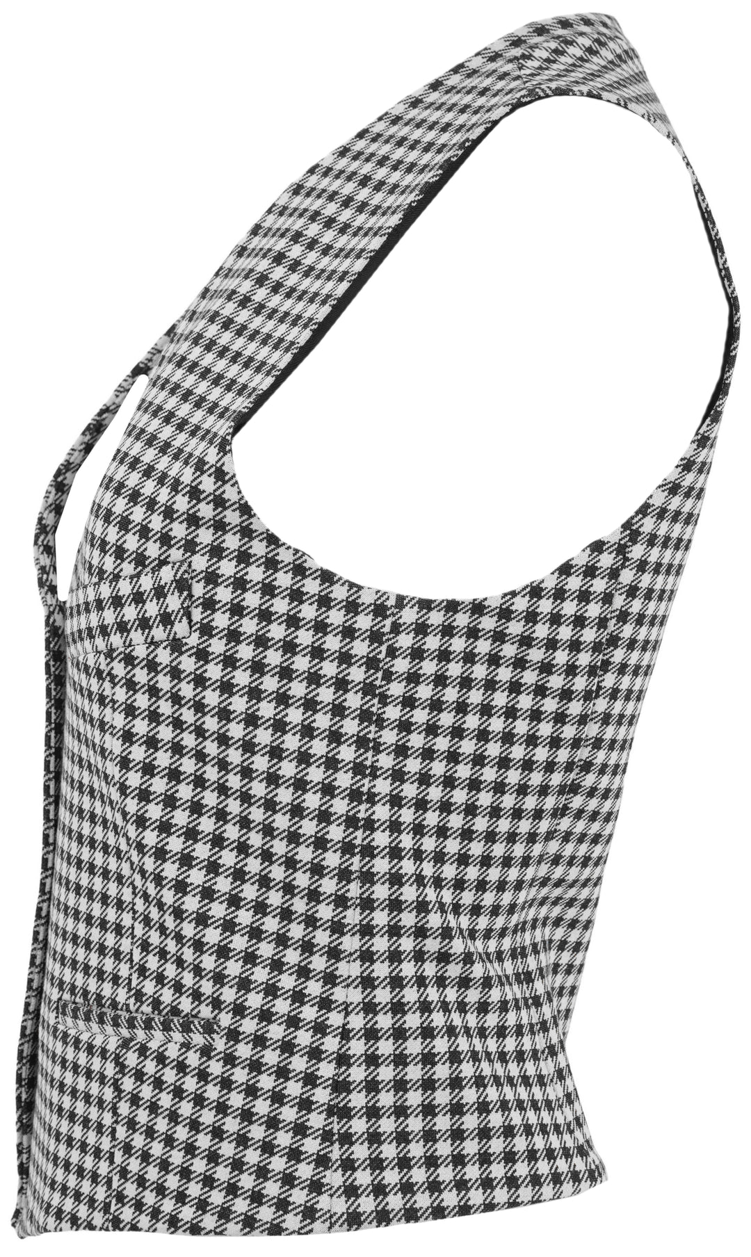 Rosetta Getty Tailored Vest in Black and White - Discounts on Rosetta Getty at UAL