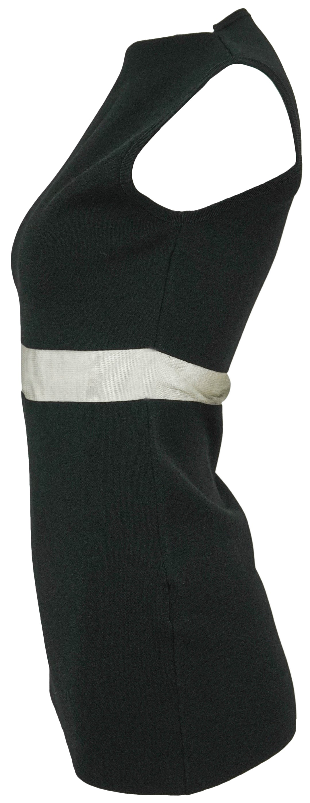Toteme High Neck Top in Black - Discounts on Totême at UAL