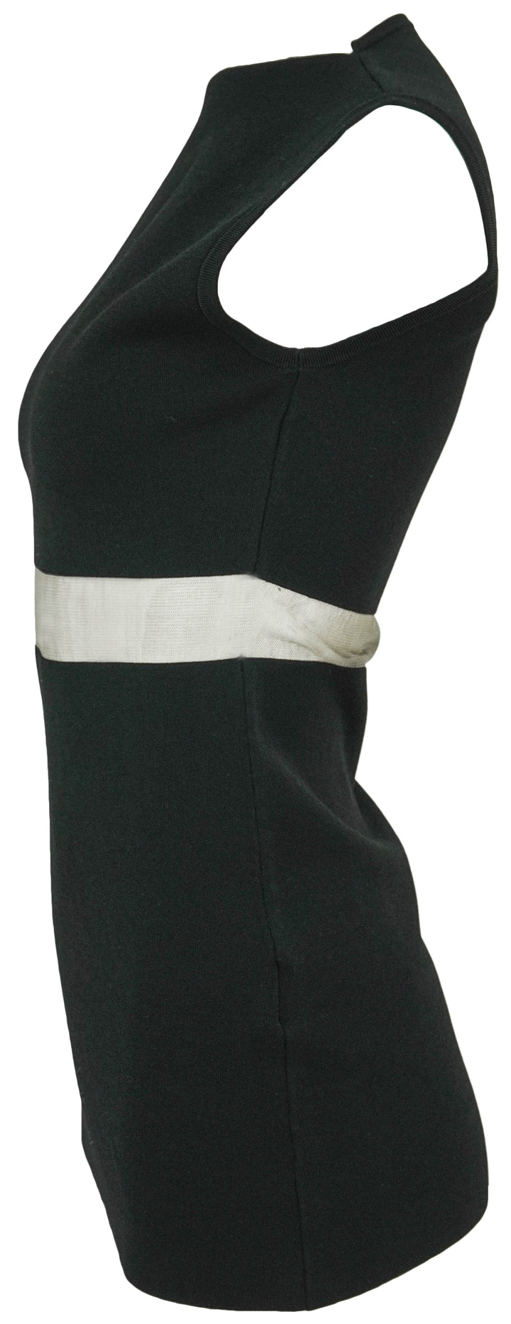 Toteme High Neck Top in Black - Discounts on Totême at UAL