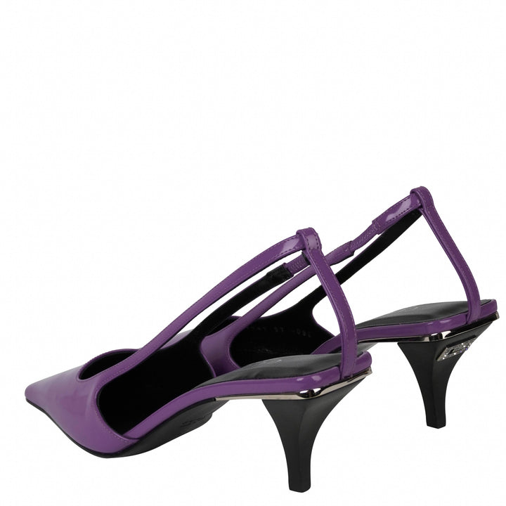 Gucci Slingback Pumps in Purple