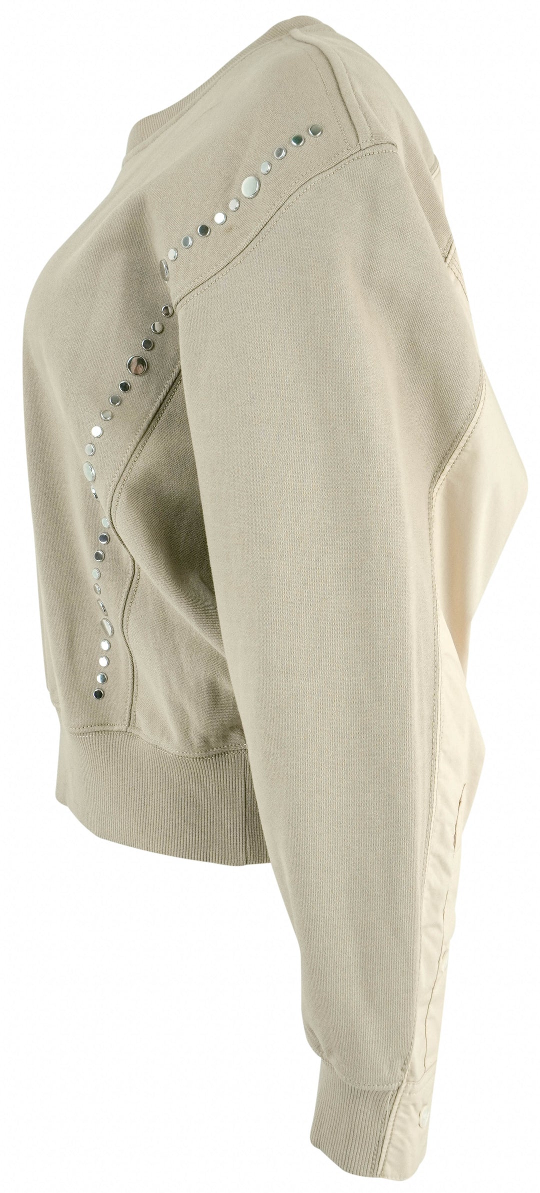 3.1 Phillip Lim Studded Sweatshirt in Tan - Discounts on Phillip Lim at UAL