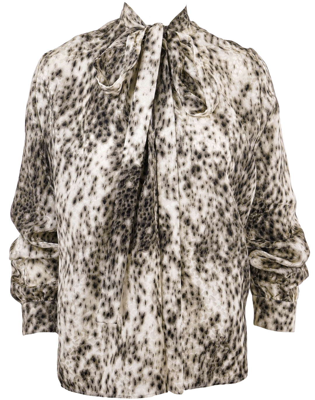Givenchy Tie Blouse in Natural - Discounts on Givenchy at UAL