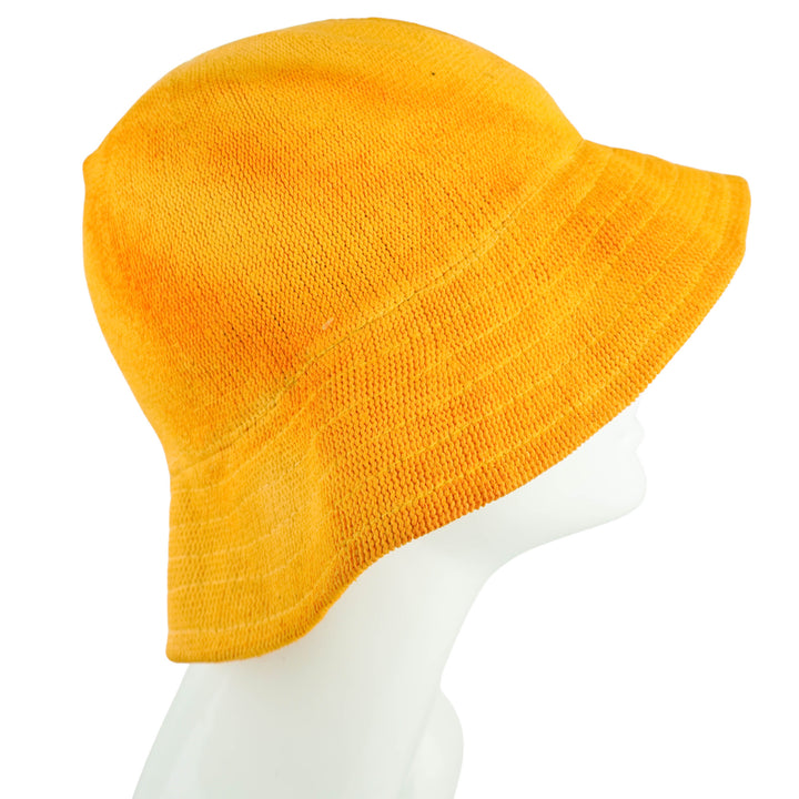 Reinhard Plank Painted Bucket Hat in Orange - Discounts on Reinhard Plank at UAL