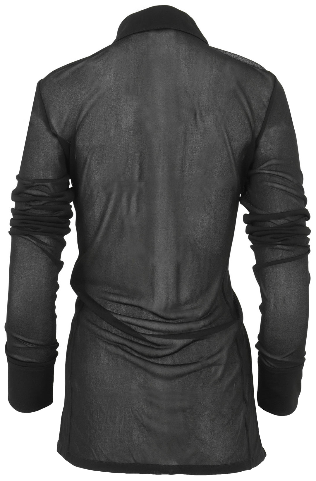 Saint Laurent Transparent Shirt in Black - Discounts on Saint Laurent at UAL