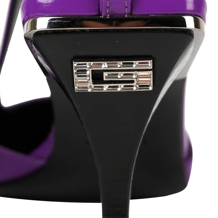 Gucci Slingback Pumps in Purple