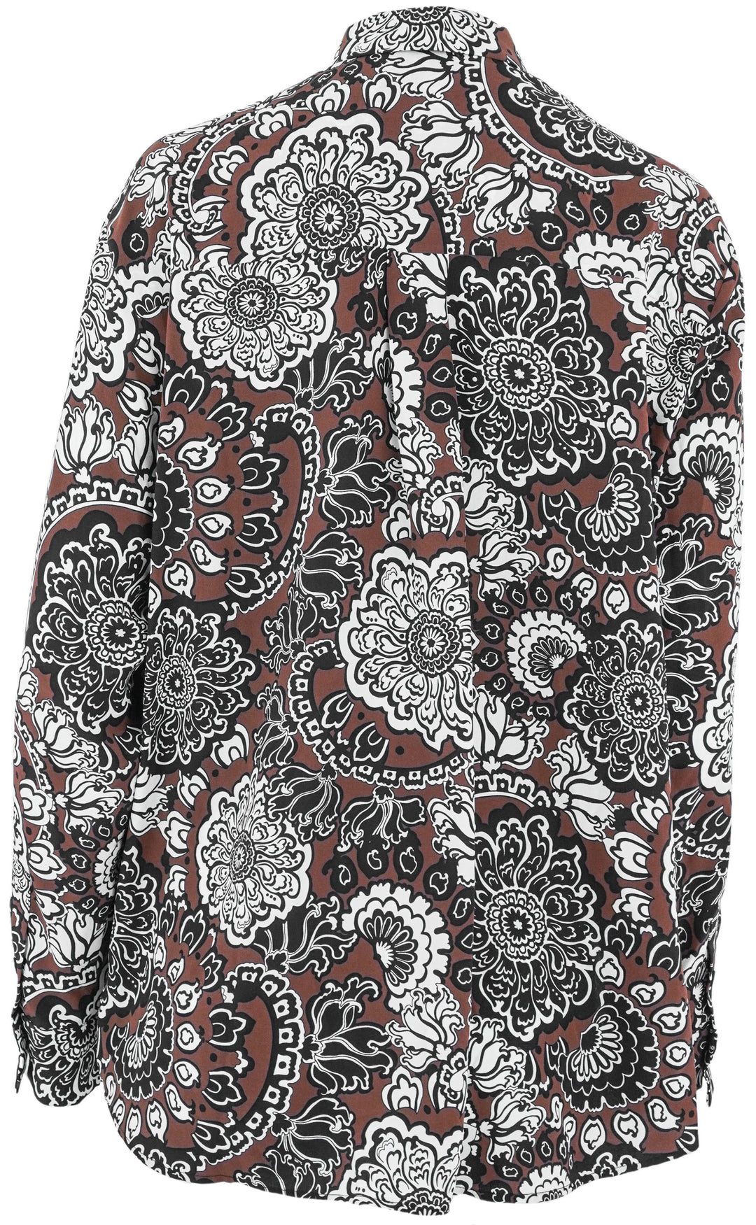 Matteau Floral Shirt in Brown - Discounts on Matteau at UAL
