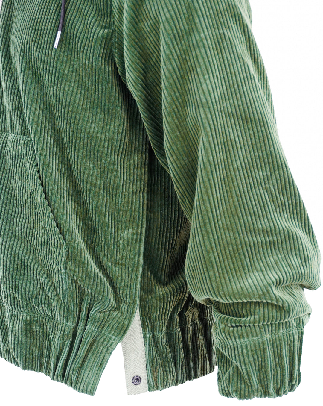 Sacai Corduroy Jacket in Green - Discounts on Sacai at UAL