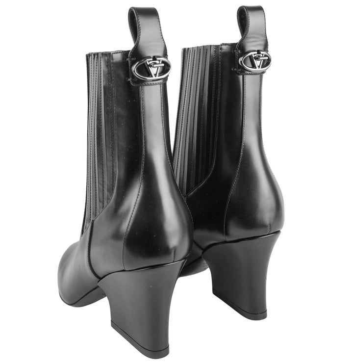 Valentino Beatle Boots in Black - Discounts on Valentino at UAL