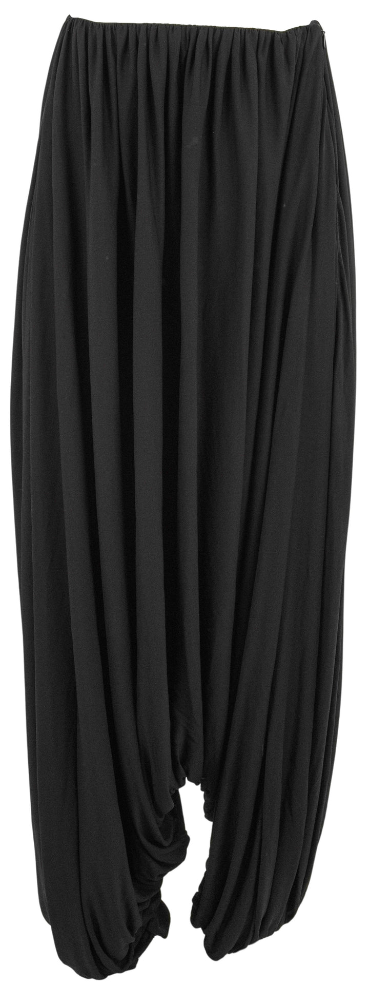 Loewe Draped Trousers in Black - Discounts on LOEWE at UAL