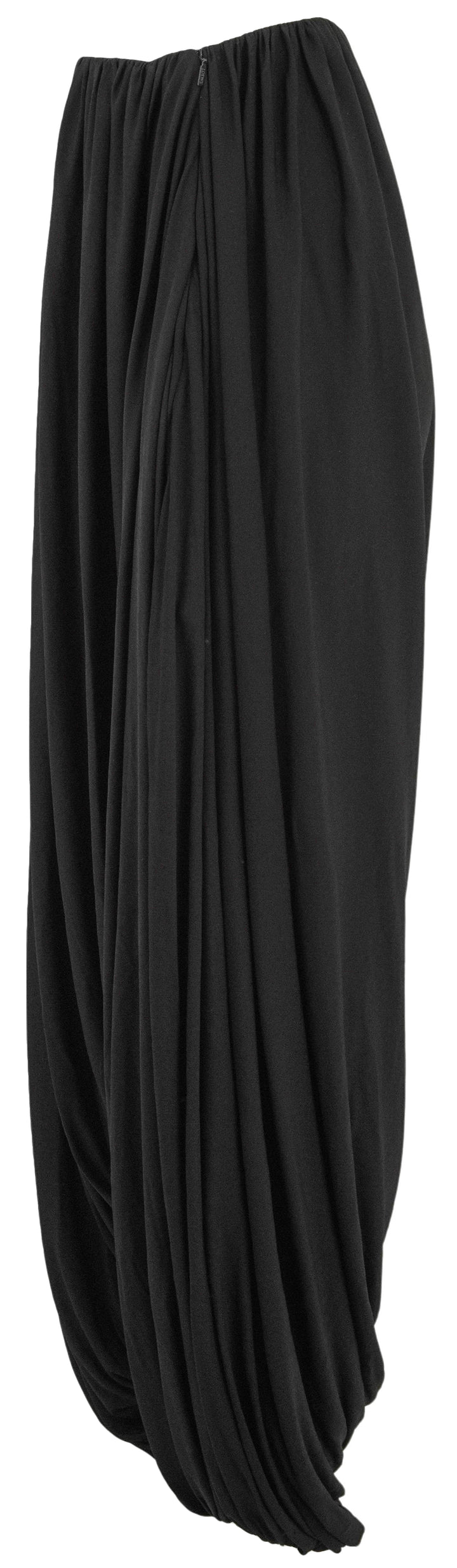 Loewe Draped Trousers in Black - Discounts on LOEWE at UAL