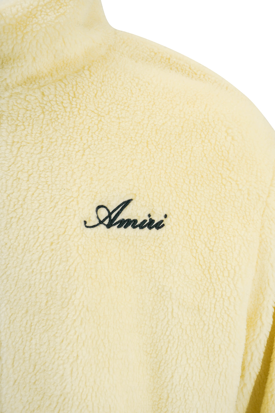 Amiri Bones Fleece Jacket in Cream - Discounts on Amiri at UAL