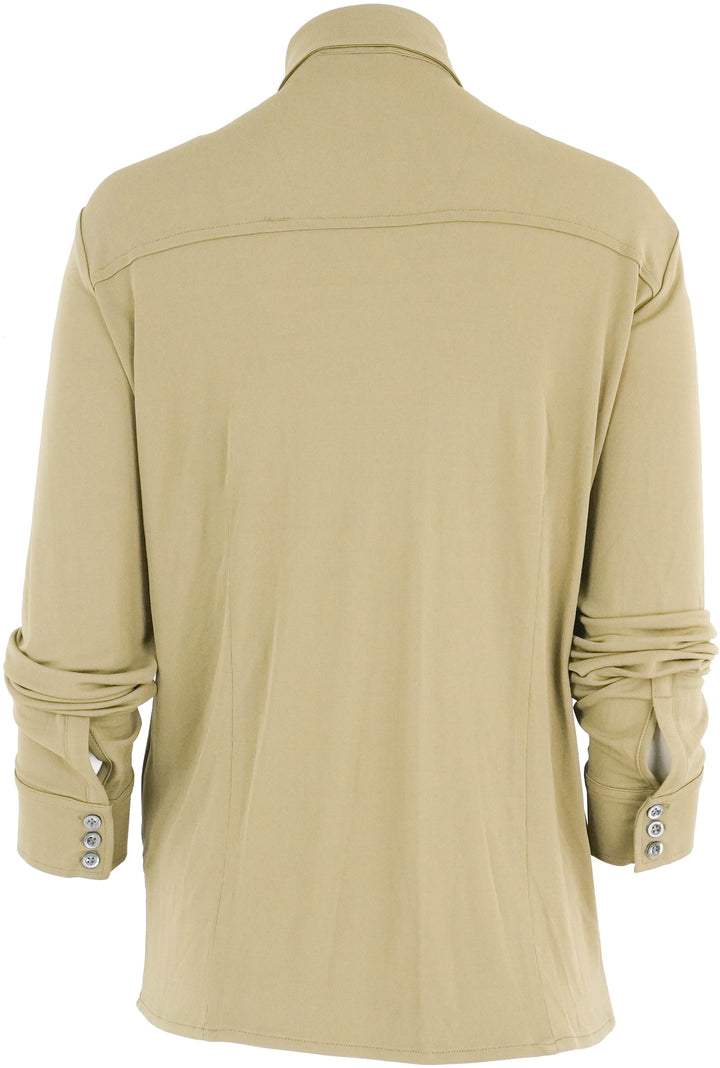 Frame Lightweight Button Up Shirt in Earth - Discounts on Frame at UAL