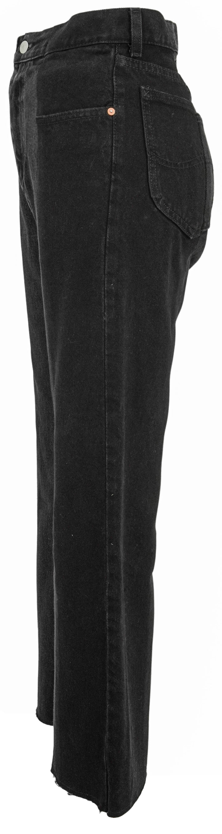 E.L.V. Denim Two-Tone Jeans in Black/Grey - Discounts on E.L.V. DENIM at UAL