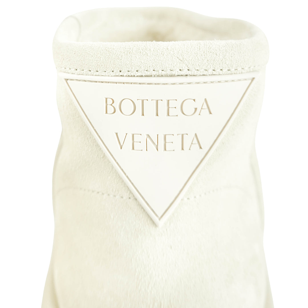 Bottega Veneta Snap Mini Ankle Boots in Porridge - Discounts on Bottega Veneta at UAL