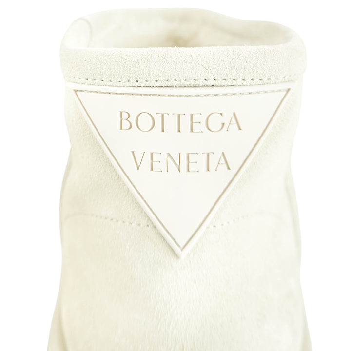 Bottega Veneta Snap Mini Ankle Boots in Porridge - Discounts on Bottega Veneta at UAL