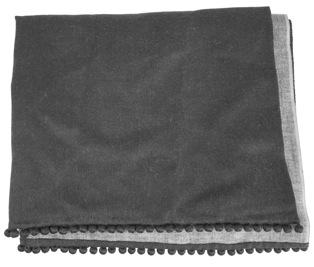 Bajra Scarf in Grey and Black