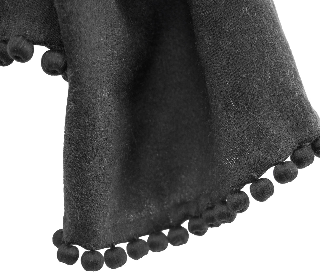 Bajra Scarf in Grey and Black