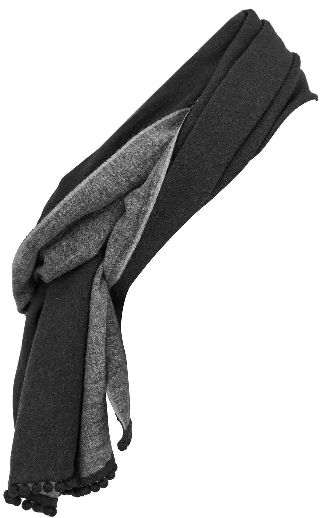Bajra Scarf in Grey and Black