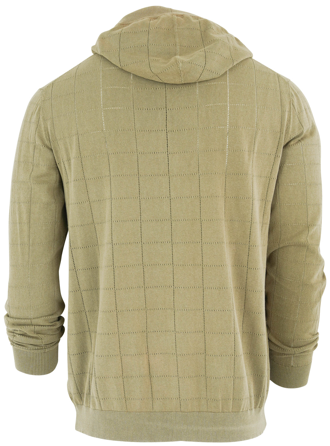 Crossley Zip Front Hoodie in Beige - Discounts on Crossley at UAL