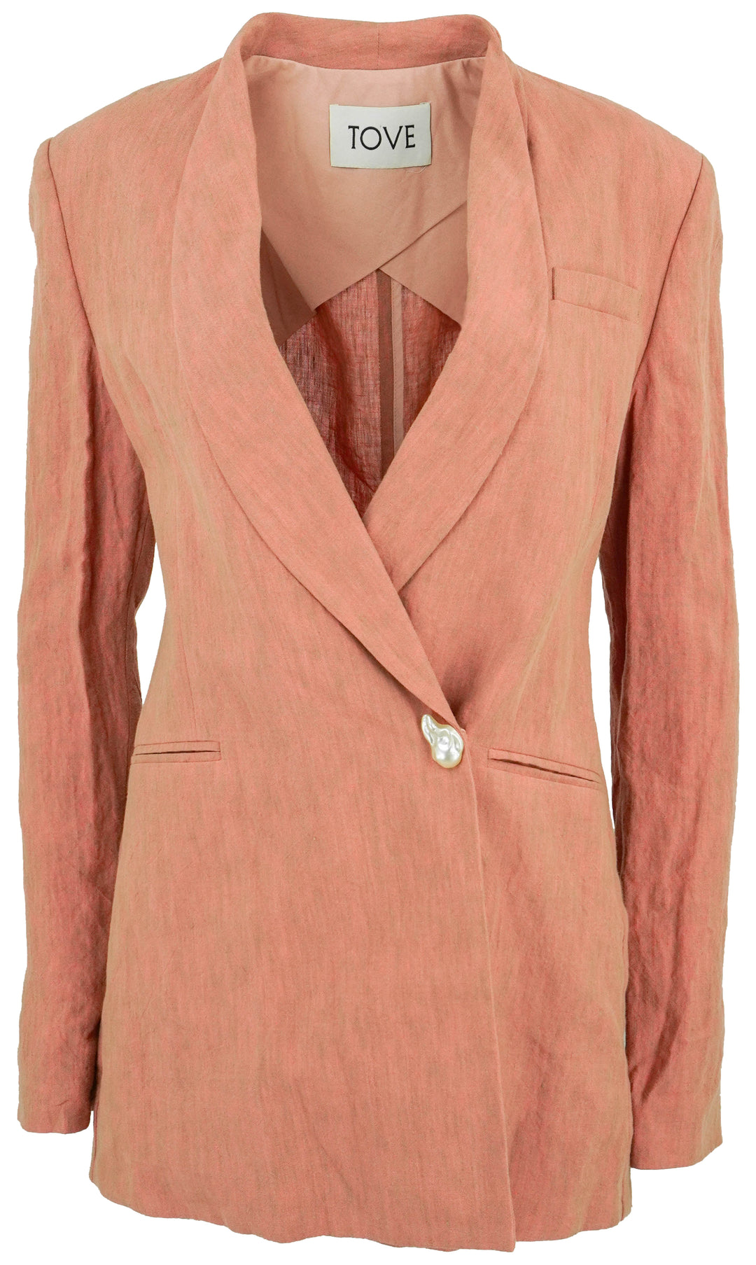 TOVE Yilan Jacket in Peach - Discounts on TOVE at UAL