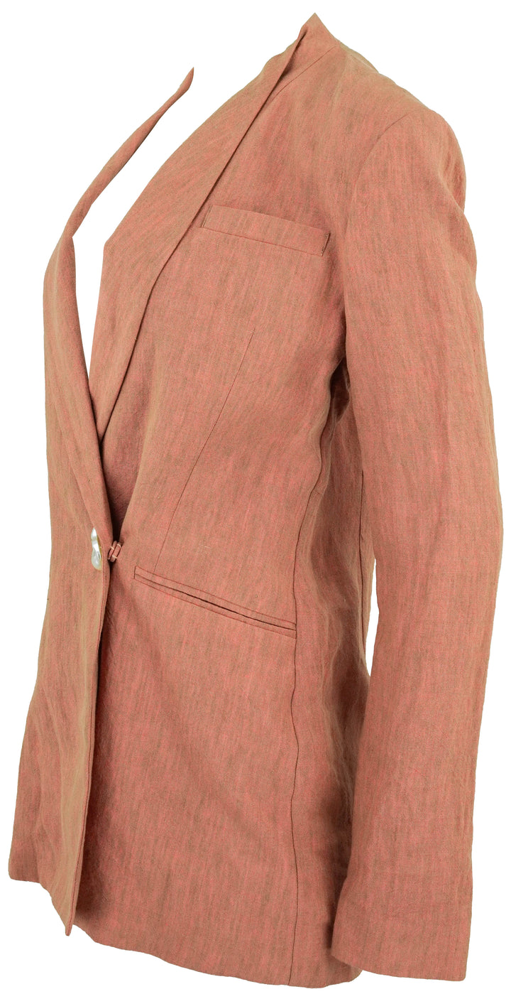 TOVE Yilan Jacket in Peach - Discounts on TOVE at UAL
