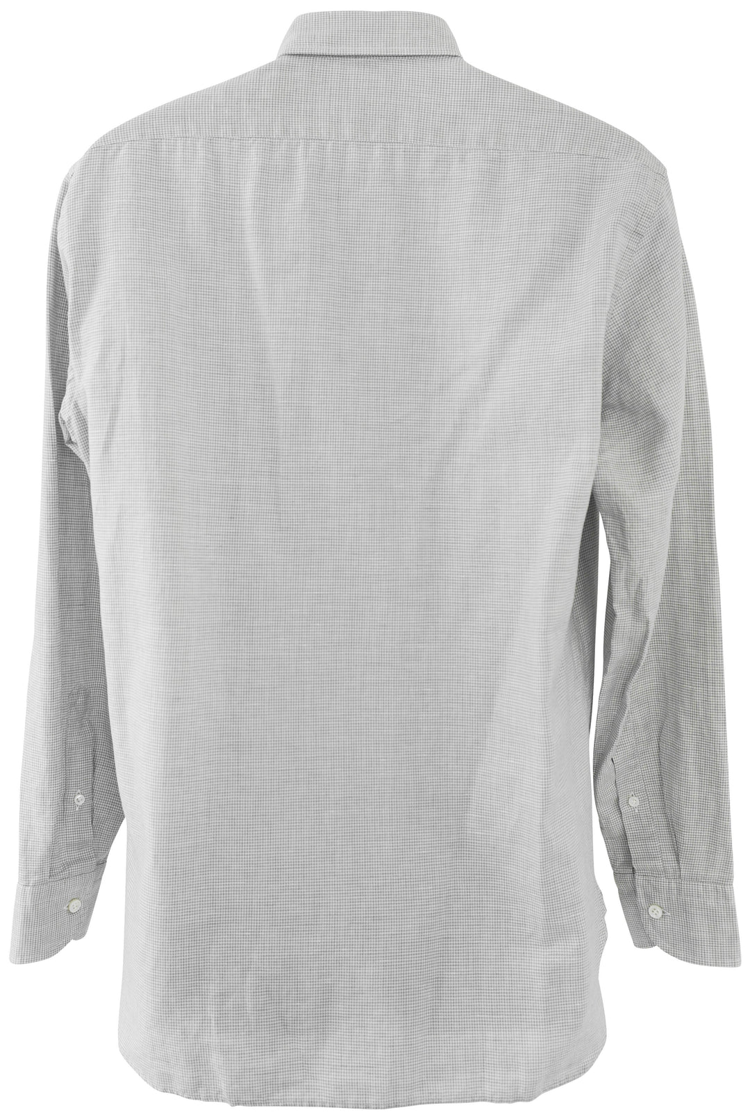 Sonrisa Mini Houndstooth Print Button Down Shirt in Grey/White - Discounts on Sonrisa at UAL