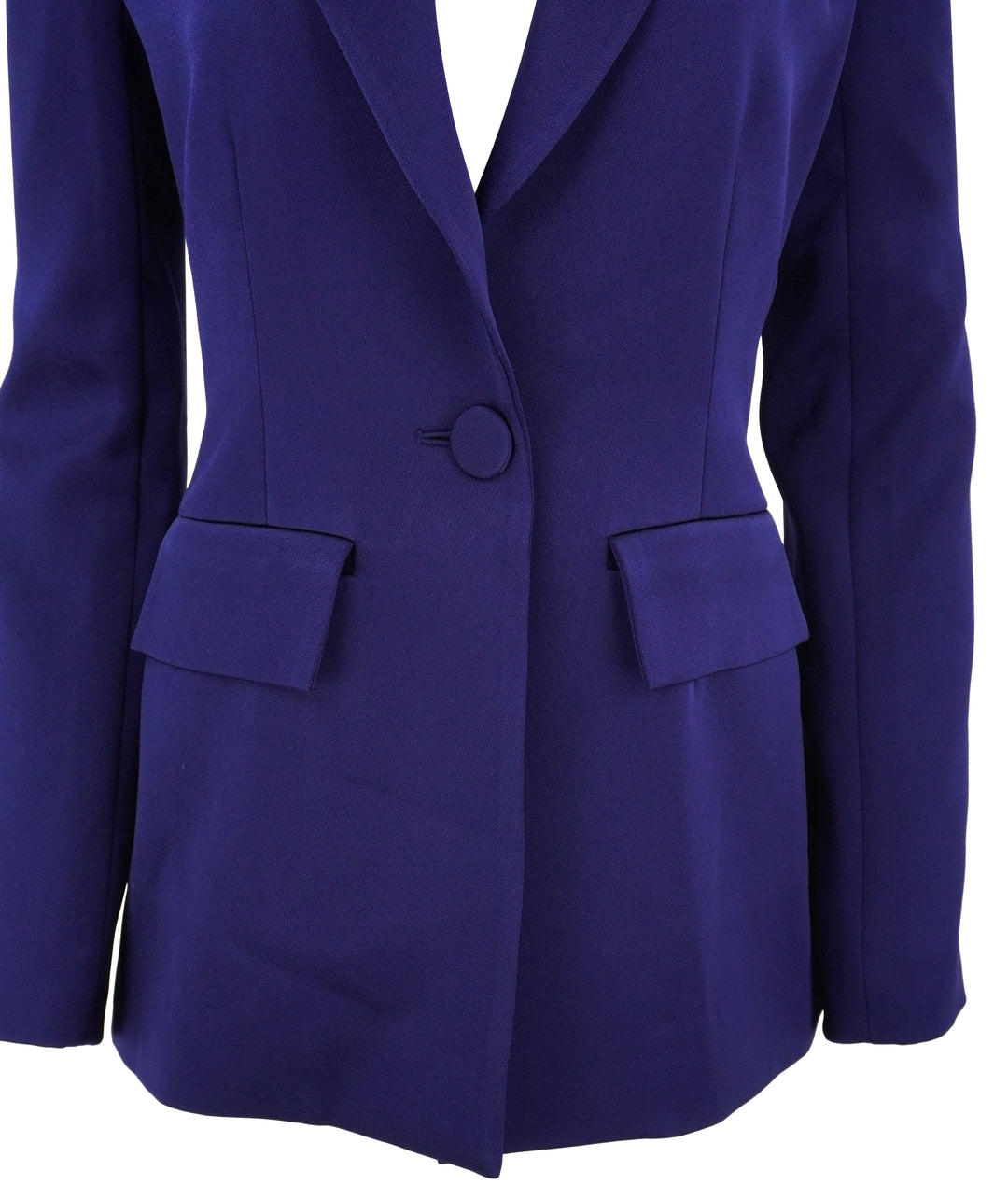 Alex Perry Single Breasted Blazer in Navy - Discounts on Alex Perry at UAL