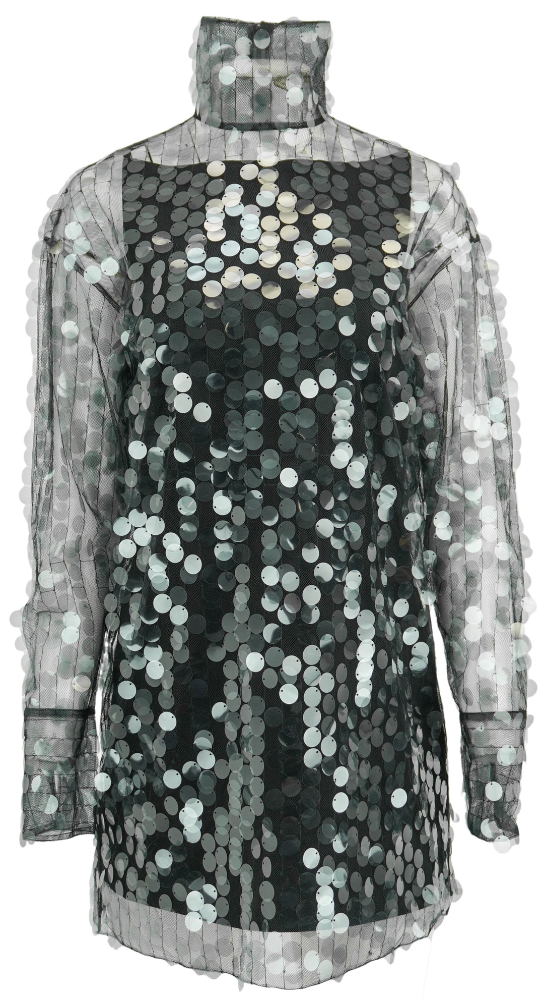 16Arlington Sequin Marta Mini Dress in Black
