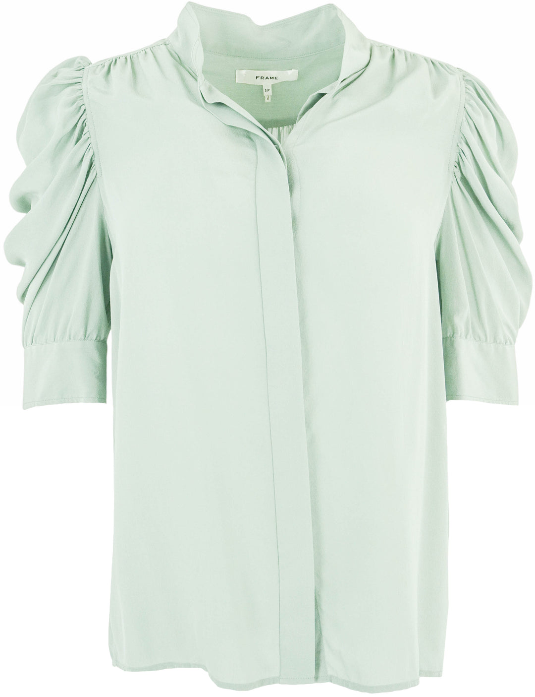 Frame Gillian Top in Sage - Discounts on Frame at UAL