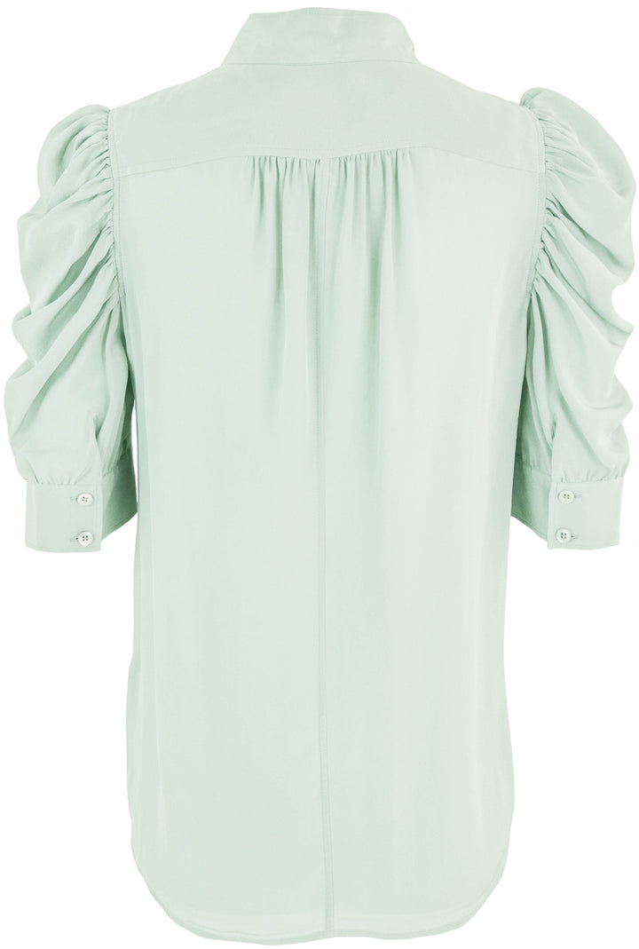 Frame Gillian Top in Sage - Discounts on Frame at UAL