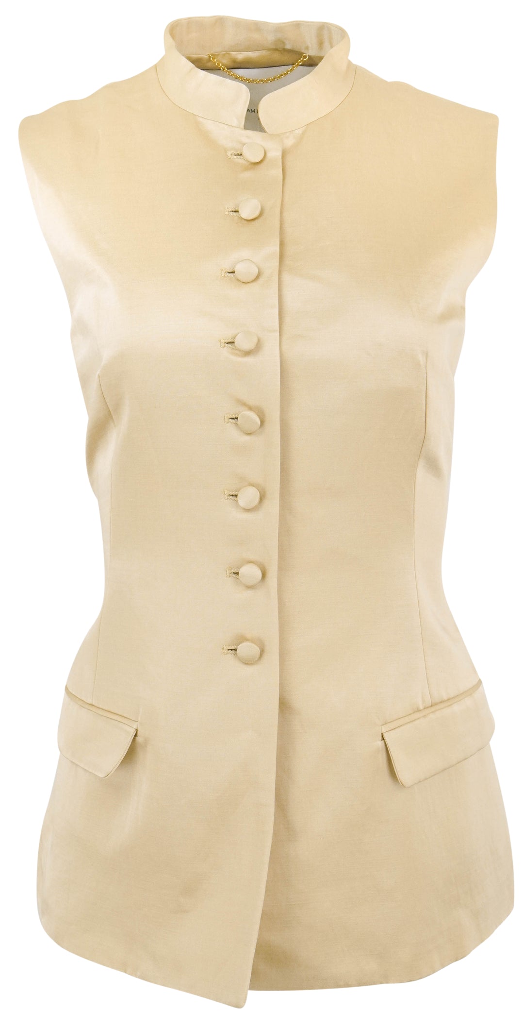 Adam Lippes Lars Vest in Parchment - Discounts on Adam Lippes at UAL
