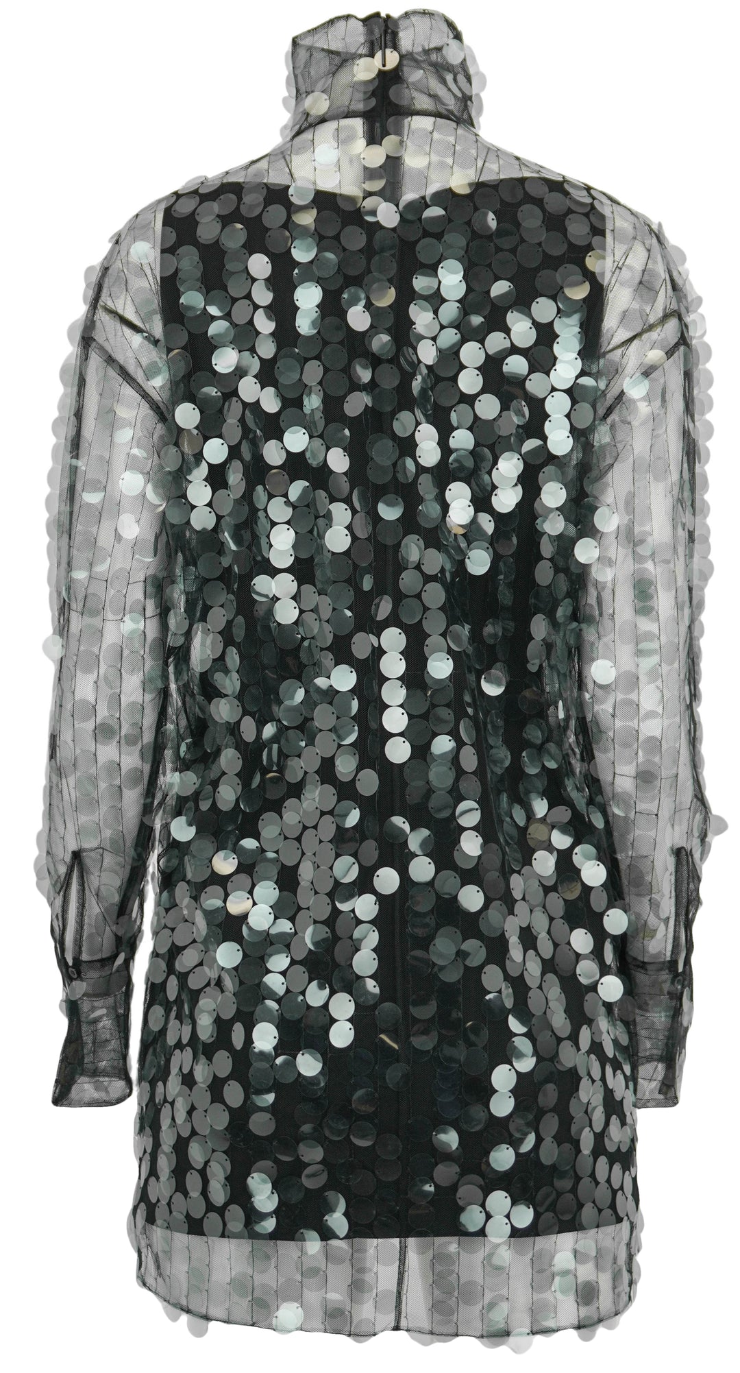 16Arlington Sequin Marta Mini Dress in Black