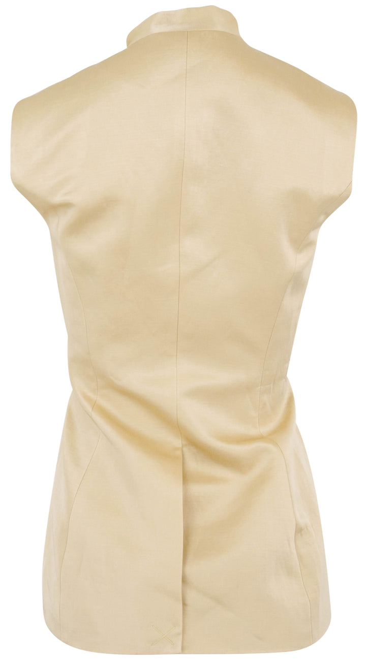 Adam Lippes Lars Vest in Parchment - Discounts on Adam Lippes at UAL