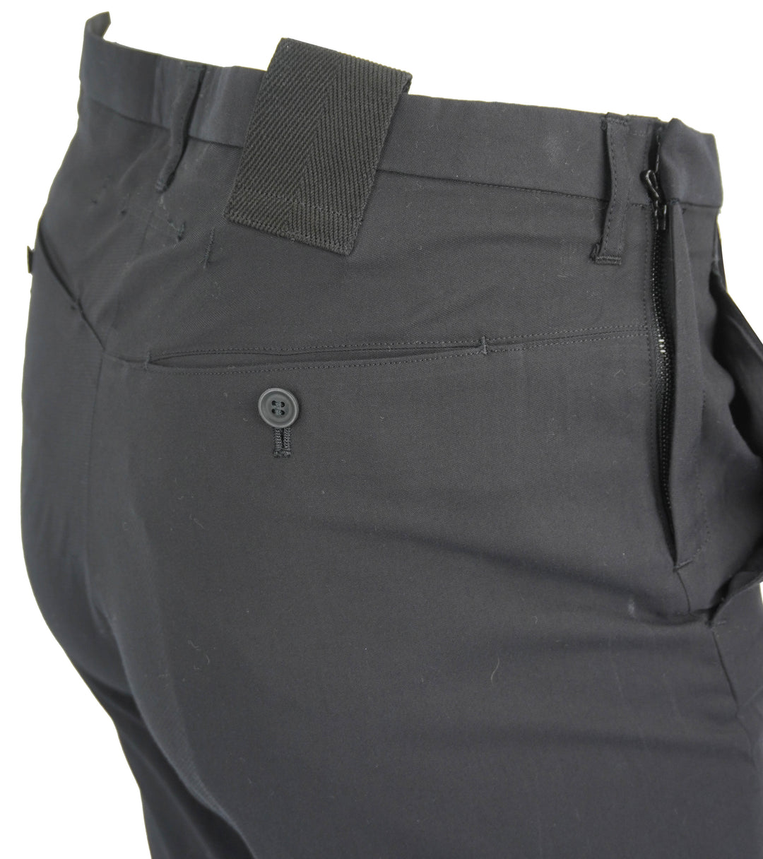 Julius Fold Over Waistband Trousers in Black - Discounts on Julius at UAL