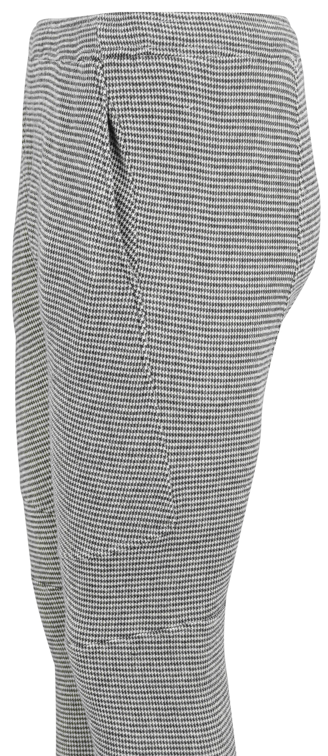 Balmain Houndstooth Print Harem Pants in Black and White - Discounts on Balmain at UAL