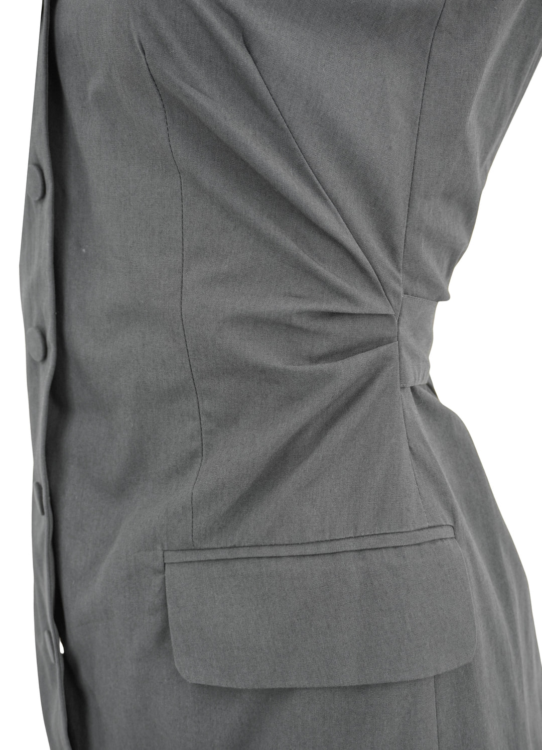 Dries Van Noten Dilby Dress in Grey