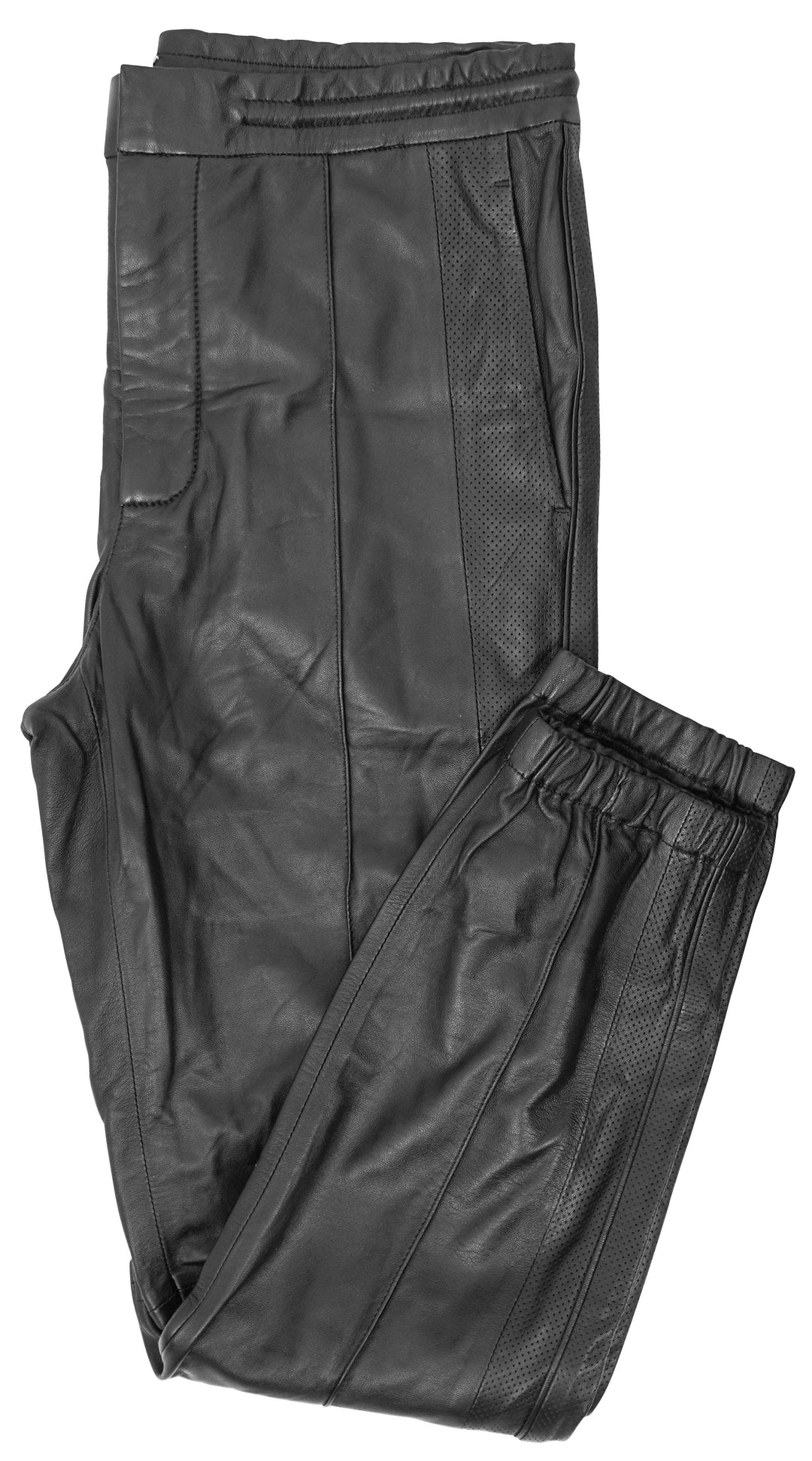 Yves Salomon Army Leather Pants in Black - Discounts on Yves Salomon at UAL